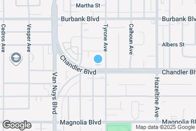 Map image of the property - 14315 Chandler Blvd