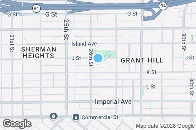 Map image of the property - 2625 J St