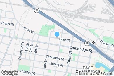 Map image of the property - 93 Gore St