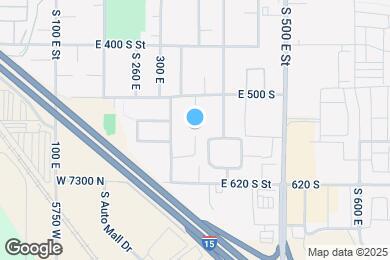 Map image of the property - 568 S 360 E Cir