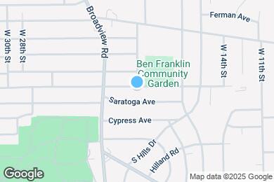 Map image of the property - 2001 Tampa Ave