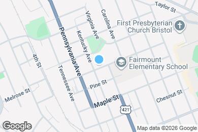 Map image of the property - 301 Cypress St