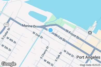 Map image of the property - 316 W 1st St