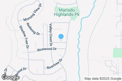 Map image of the property - 3430 Crystal Wood Dr