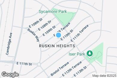 Map image of the property - 7500 E 110th St