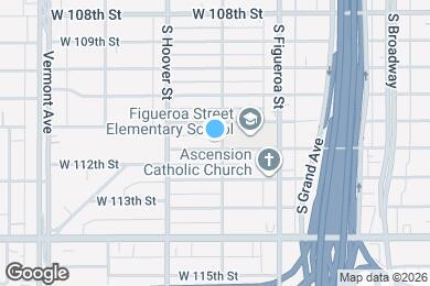 Map image of the property - 607 W 111th Pl