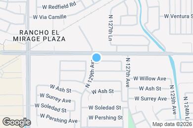 Map image of the property - 12811 W Sharon Dr