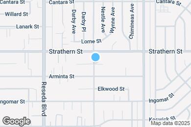 Map image of the property - 7934 Etiwanda Ave