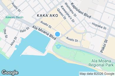 Map image of the property - 1118 Ala Moana Blvd