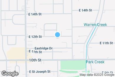 Map image of the property - 6209 E 12th St