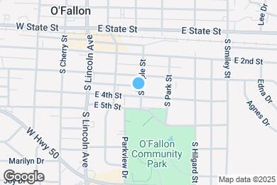Map image of the property - 218 E 4th St