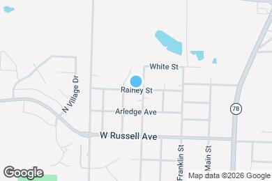 Map image of the property - 0 Rainey St
