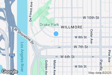 Map image of the property - 642 W 8th St