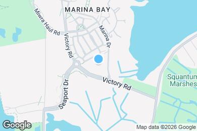 Map image of the property - 100 Marina Dr