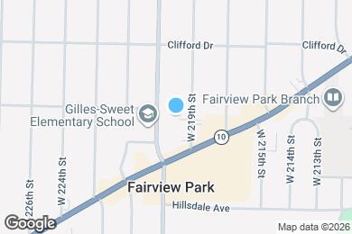 Map image of the property - 4332 W 219th St