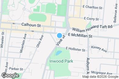 Map image of the property - 2415 Vine St