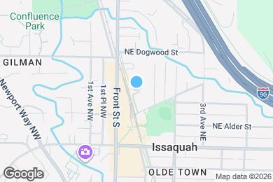 Map image of the property - 150 Rainier Blvd N