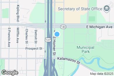 Map image of the property - 203 S Homer St