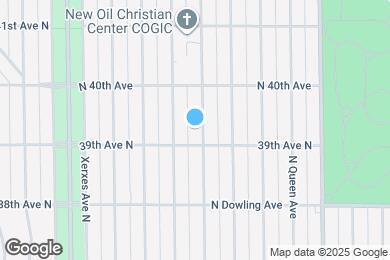 Map image of the property - 3913 Thomas Ave N