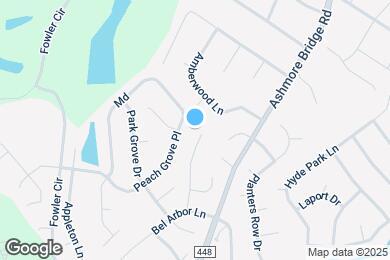 Map image of the property - 121 Golden Crest Ct
