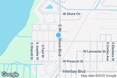 Map image of the property - 6625 S West Shore Blvd