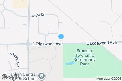 Map image of the property - 8636 E Edgewood Ave