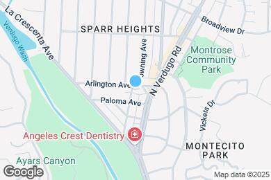 Map image of the property - 1712 Arlington Ave