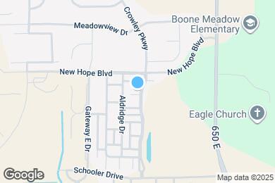 Map image of the property - 5874 Crowley Pkwy