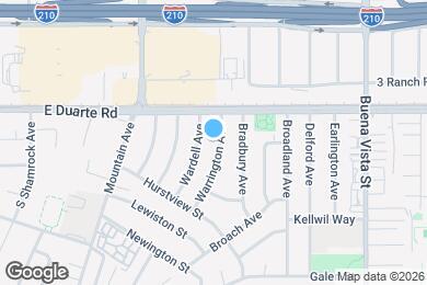 Map image of the property - 1837 Warrington Ave