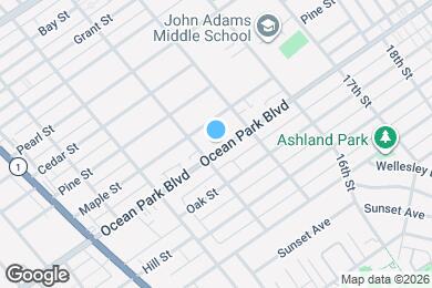 Map image of the property - 1315 Ocean Park Blvd