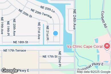 Map image of the property - 1809 NE 22nd Ave