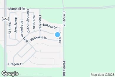 Map image of the property - 249 Buckskin Dr