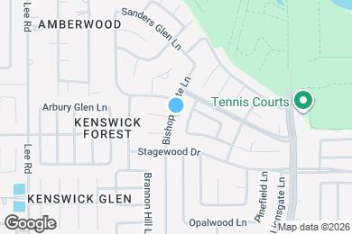 Map image of the property - 20622 Bishops Gate Ln