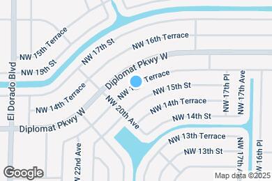 Map image of the property - 1912 NW 15th Terrace