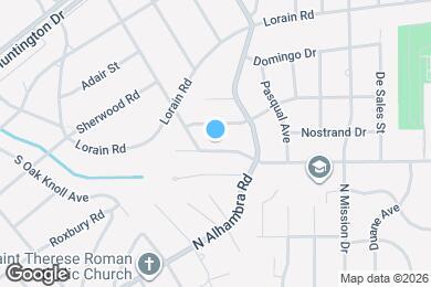 Map image of the property - 1039 W Roses Rd
