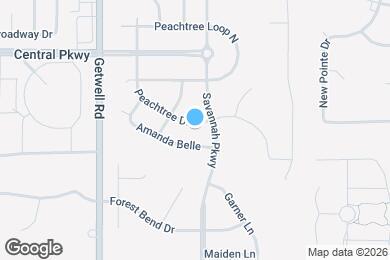Map image of the property - 3233 Peachtree Dr