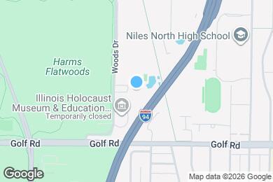 Map image of the property - 9715 Woods Dr