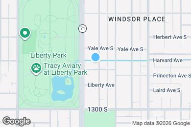 Map image of the property - 1122 S Lk St