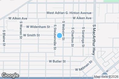 Map image of the property - 1206 W Johnson St
