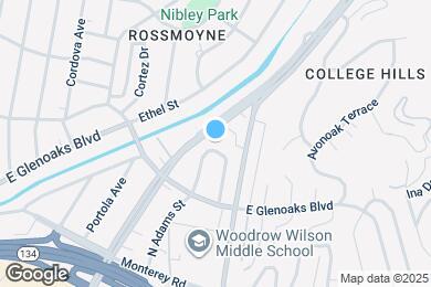 Map image of the property - 941 Verdugo Circle Dr
