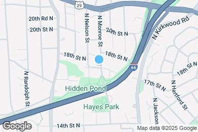 Map image of the property - 3601 17th St N