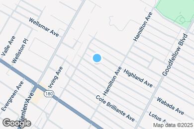 Map image of the property - 5949 Wabada Ave