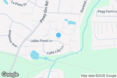 Map image of the property - 227 Julian Pond Ln