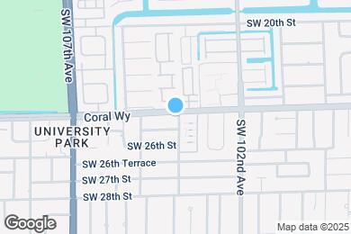 Map image of the property - 2400 SW 103rd Ct