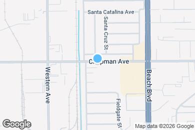 Map image of the property - 7732 Chapman Ave