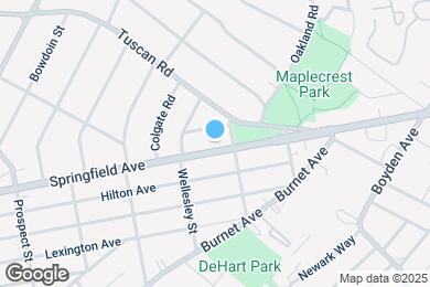 Map image of the property - 1722 Springfield Ave