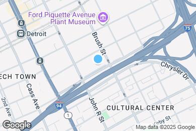 Map image of the property - 287 E Edsel Ford Fwy