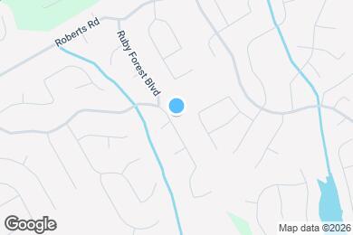 Map image of the property - 420 Ruby Forest Pkwy
