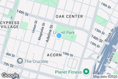 Map image of the property - 1077 12th St
