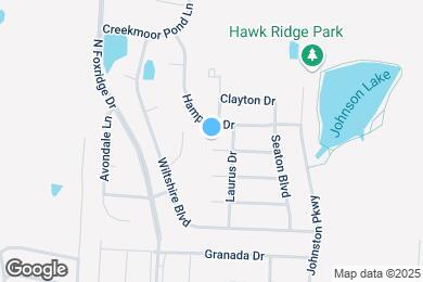 Map image of the property - 1114 Camelot Dr